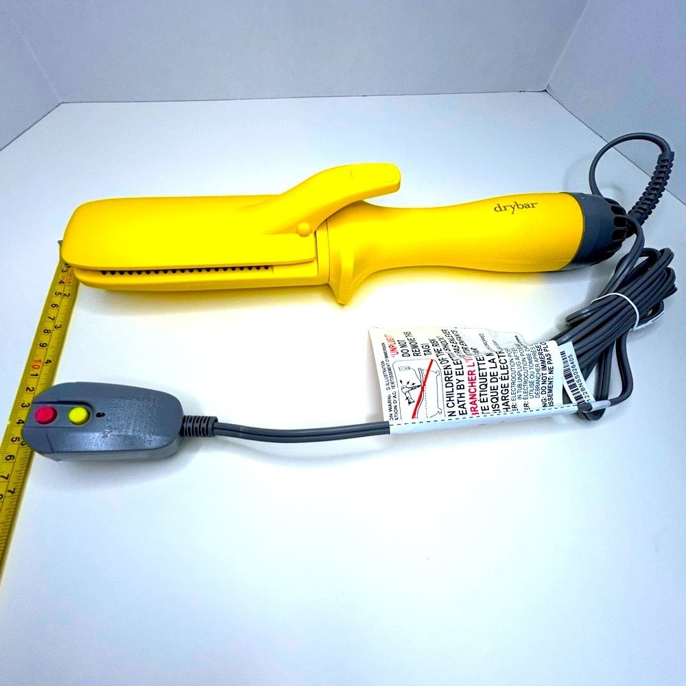 Drybar Yellow Styling Tool with Premium Accents. New in Box. Men or women - Picture 9 of 9